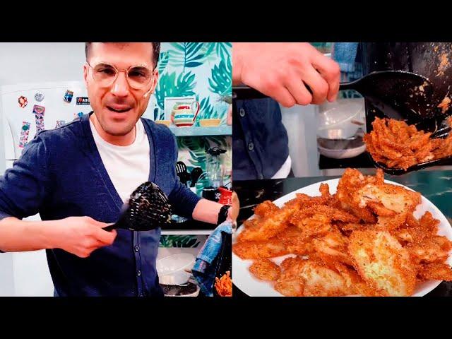 ¡Papas rellenas con queso gratinado! Alejo sorprendió en "Mañanísima con Carmen" con terrible receta