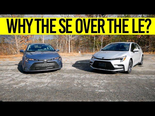 2025 Toyota Corolla SE Review - Worth The Extra $2500 Over The Corolla LE?