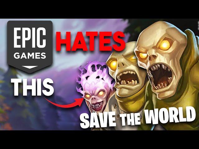 Epic Games Hates Save The World