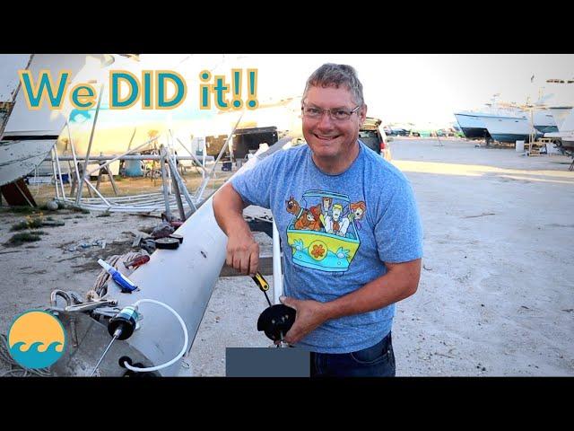 Replacing Our Forestay Using Sta-lok Fittings | ep. 146