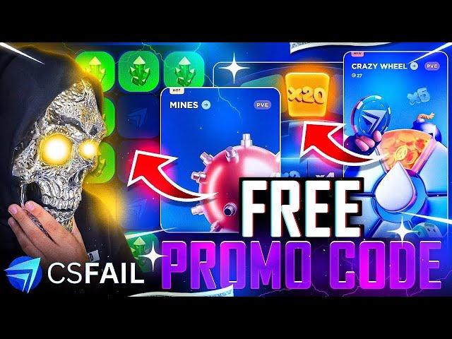 CSFAIL %5 DEFUSE MODE FARMING HUGE PROFIT !? | CSFAIL PROMO CODE 2024 | CS.FAIL | csfail |