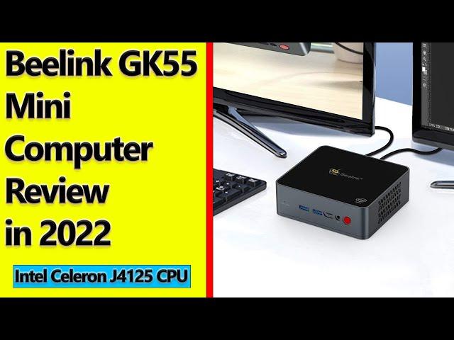 Beelink GK55 Mini PC Review, Intel Celeron J4125 Processor, Windows 11 Pro!