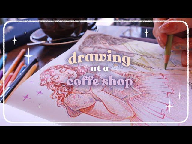 Come Sketch With Me at a Coffee Shop