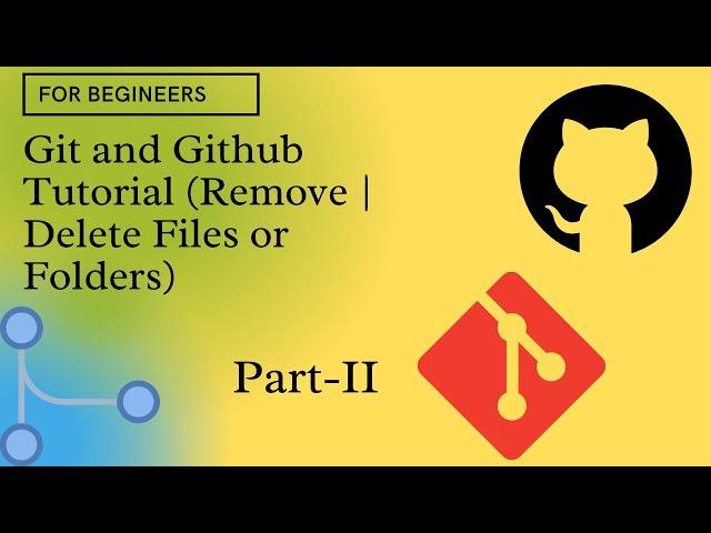 How to perform Delete and Remove folders or files on GitHub in Hindi (for beginners)