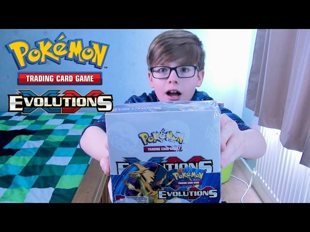 Unboxing XY Evolutions Booster Box + Opening 9 Booster Packs | Pokemon TCG