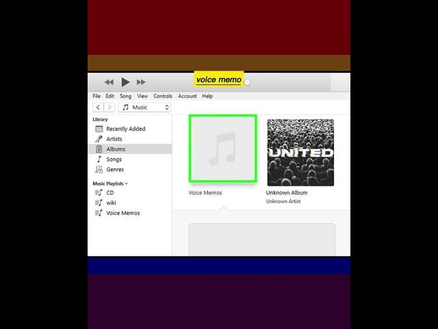 How to Convert a Voice Memo to MP3 using iTunes for Windows