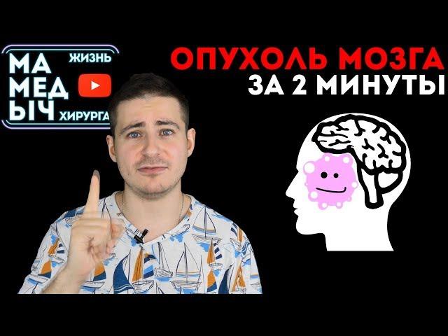 Опухоль головного мозга. Узнать за 2 минуты