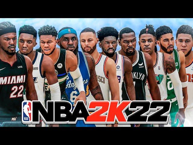 Winning with EVERY Tier 1 Team in NBA 2K22 PLAY NOW ONLINE!