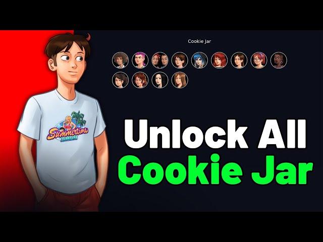 How to Unlock All Cookie Jar Summertime Saga Tech Update 21.0.0 - Unlock All Characters Summertime