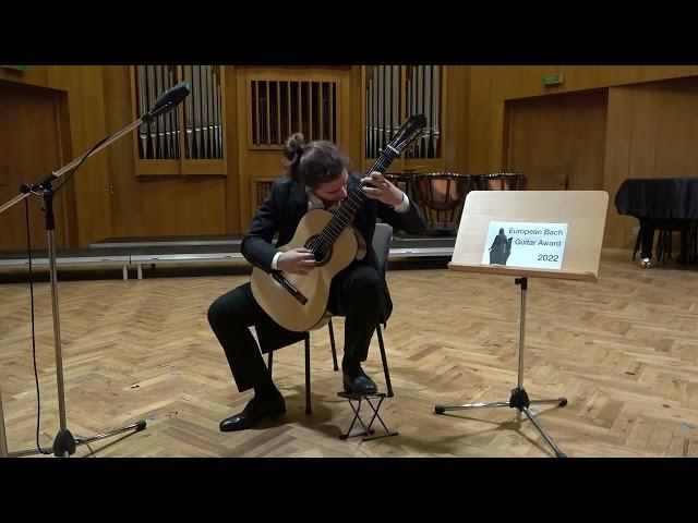 European Bach Guitar Award 2022 - Second Round | Georgi Dimitrov-Jojo