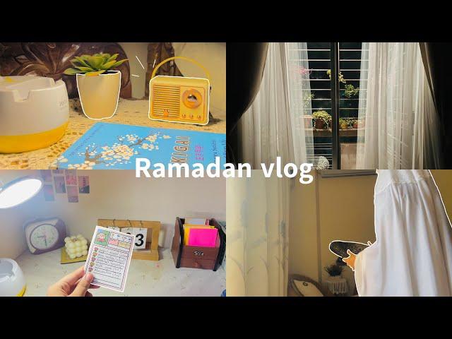 Ramadan Vlog | A day in my life - sehri, prayer, iftar, study etc | Bangladesh 