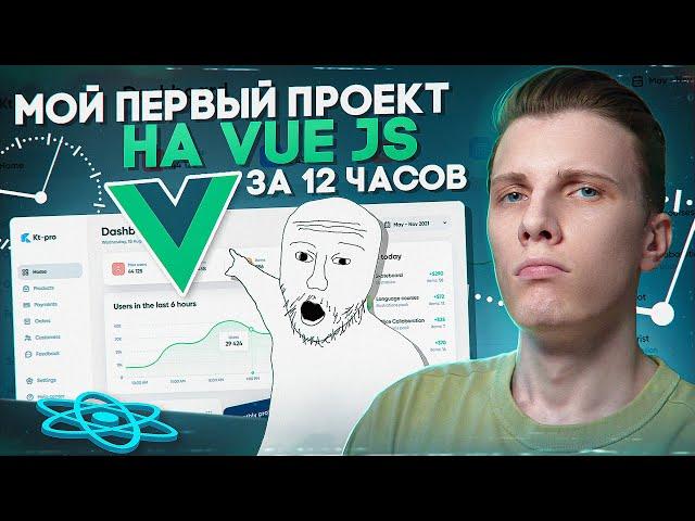  МОЙ ПЕРВЫЙ ПРОЕКТ НА VUE JS ЗА 12 ЧАСОВ! [ Nuxt / TypeScript / Appwrite / Shadcn Vue ]