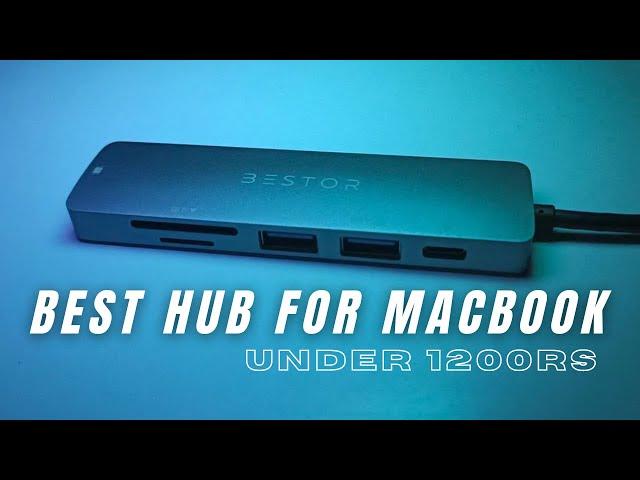 The Best USB C Hub for MacBooks | BESTOR HUB Long term Review!!