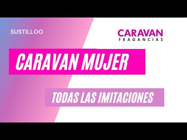 Las equivalencias  de perfume Caravan imitaciones mujer #regalonavidad2023 #caravanfragancias