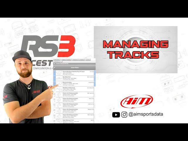 Managing Tracks | AiM Tech Tips