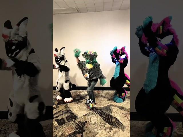 @banditwusky @Khajiit_Kitty #furry #fursuit #protogen #protogenfursuit #furries #fursuitfriday