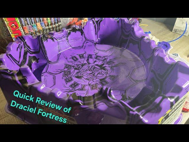 Quick Review of Beyblade Draciel Fortress