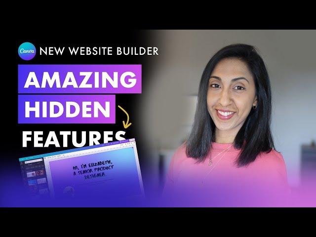 Canva’s NEW Responsive Website Builder! | Easy Portfolio Tutorial