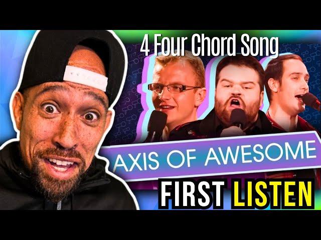 Rapper FIRST time REACTION to Axis of Awesome - 4 Four Chord Song! WTF is going on...