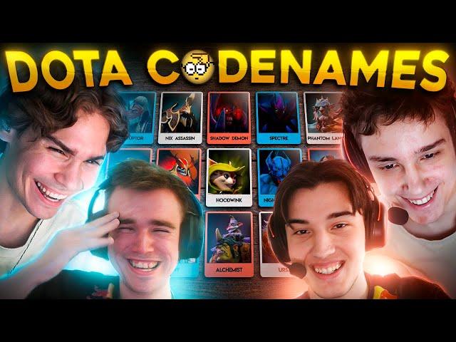 DOTA CODENAMES: Nix + Miposhka vs Larl + Collapse