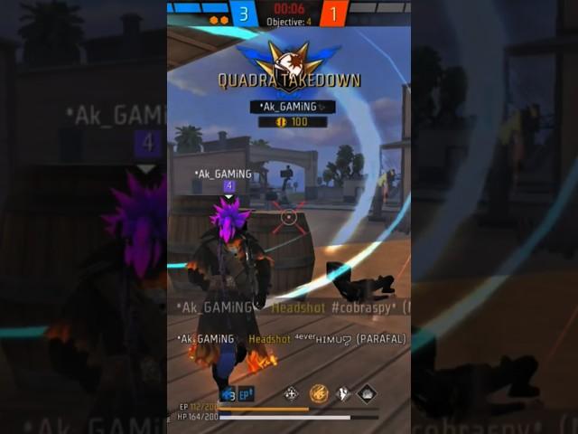 Free fire 1vs4#freefire #shorts #viralshort