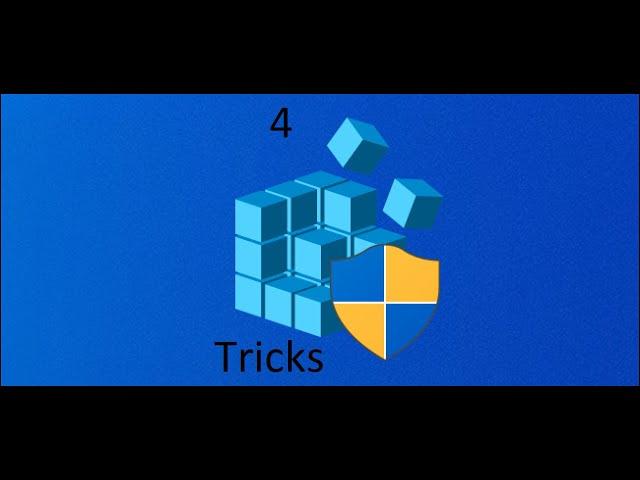 4 Windows Registry Tricks