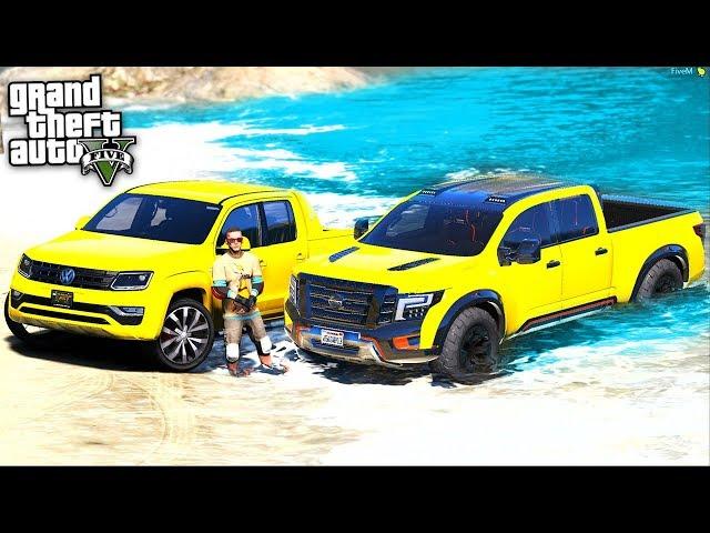 РЕАЛЬНАЯ ЖИЗНЬ В GTA 5 - ОФФ-РОАД НА НОВОМ ВНЕДОРОЖНИКЕ! ЧУТЬ НЕ РАЗБИЛСЯ!  ГАРВИН