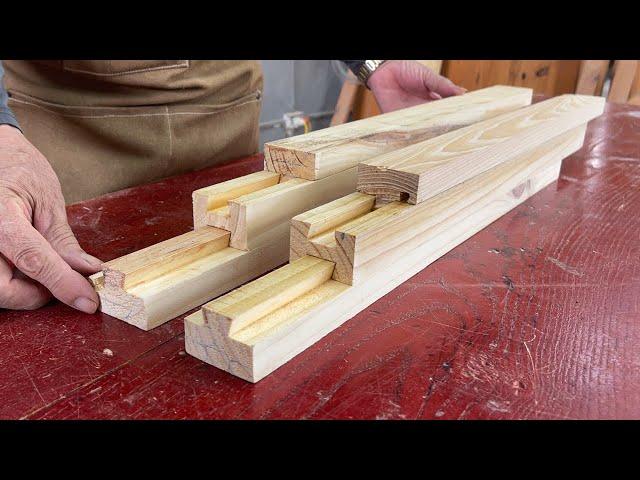 Incredible Creativity In Woodworking Project // Impressed With Smart Table Design From Wooden Slides