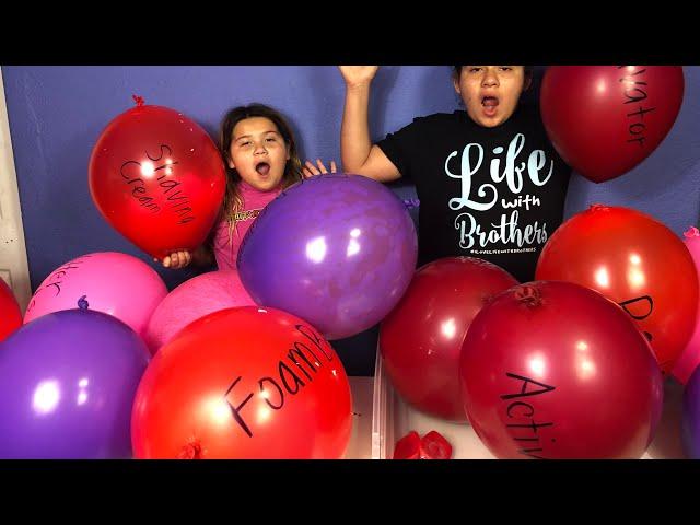 Making Slime With Giant Balloons! Giant Slime Balloon Tutorial - Valentine’s Day Edition