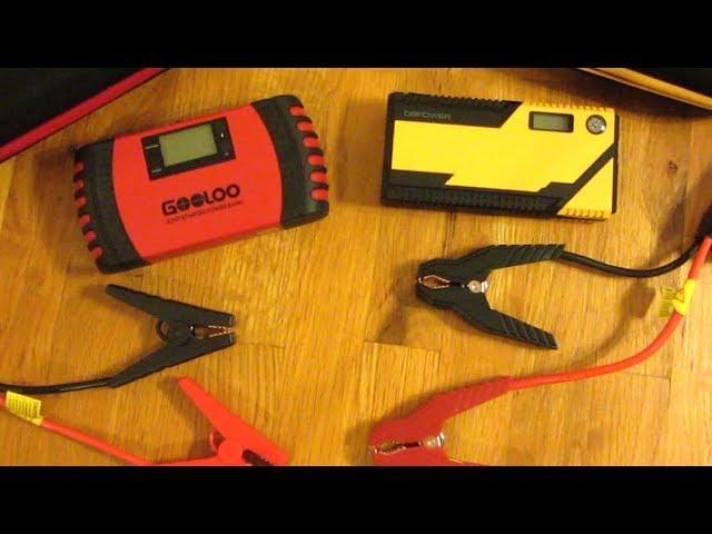 Gooloo 800A and DBPower 500A Jump Starter