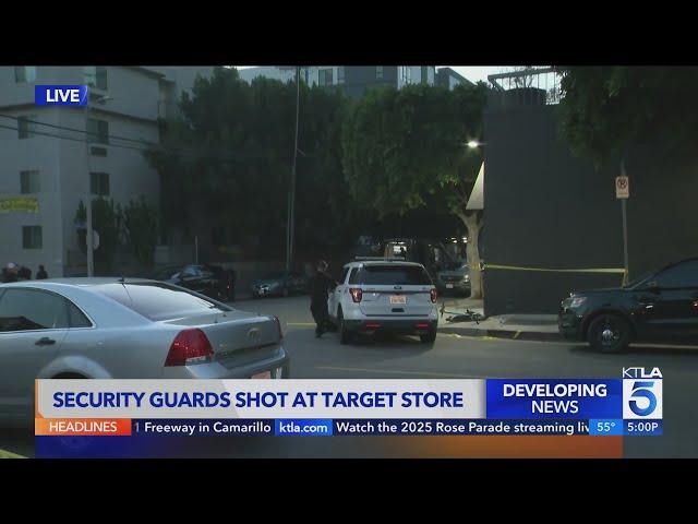 Suspect in downtown L.A. Target shooting apprehended following standoff