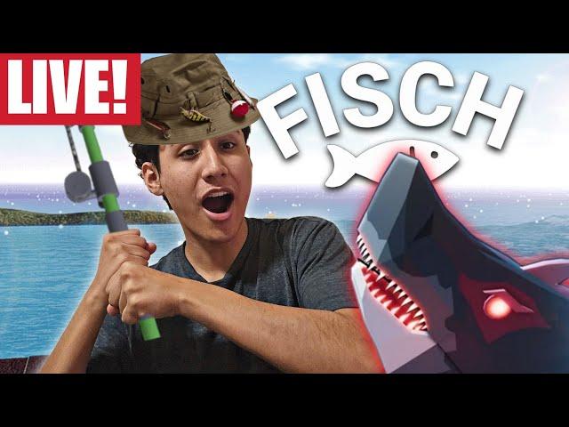 Playing Roblox Fisch for the first time! | Roblox Stream