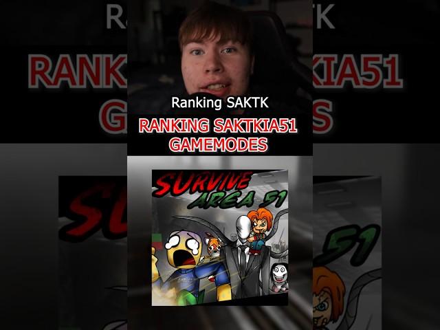 Ranking Every Roblox SAKTKIA51 Gamemode! 