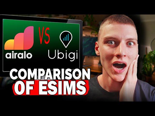 Ubigi vs  Airalo Real Experience of Using eSIMs for Europe Travel