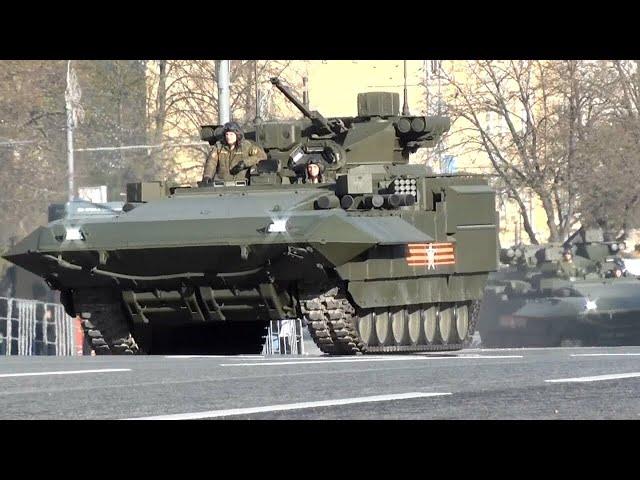 T-15 Armata heavy IFV (Moscow, 2015 may)