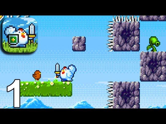 Cluckles' Adventure - Levels 1 to 10 iOS Android Gameplay Walkthrough HD