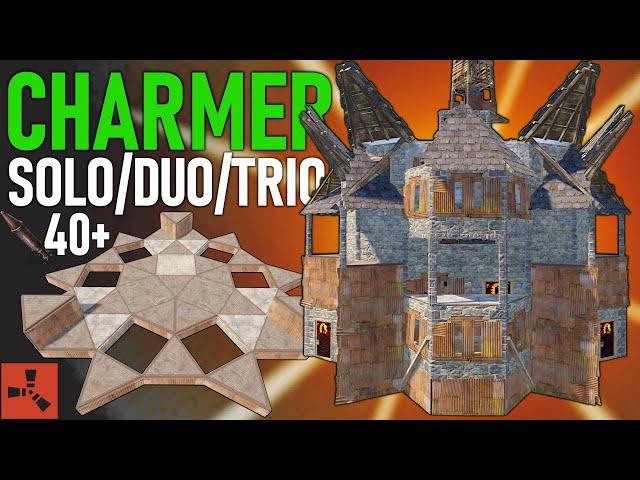 The CHARMER - Expandable Duo/Trio - Best Rust Base Design 2024