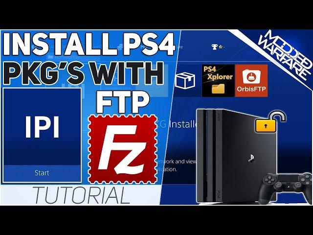 (EP 19) How to Install PS4 PKG's via FTP (9.00 or Lower)