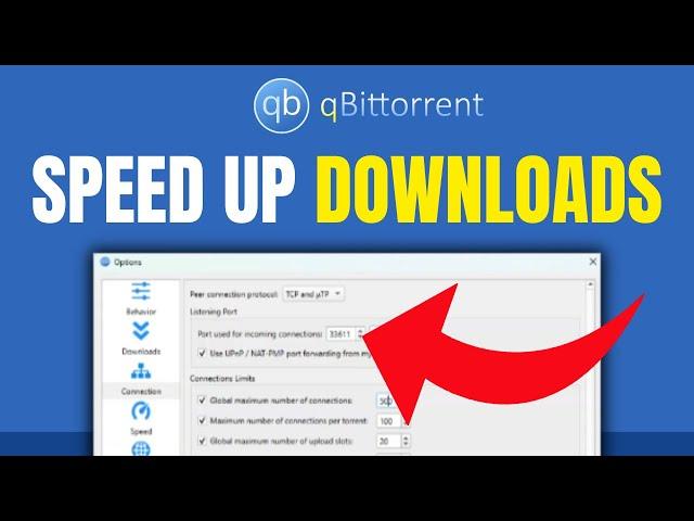 qBittorrent Speedup Downloads With 10X Best Settings - Full Guide (2024)