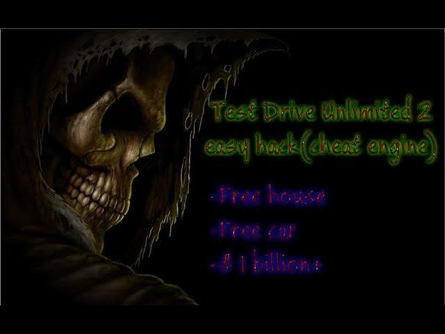 Test Drive Unlimited 2 easy money hack (cheat engine)