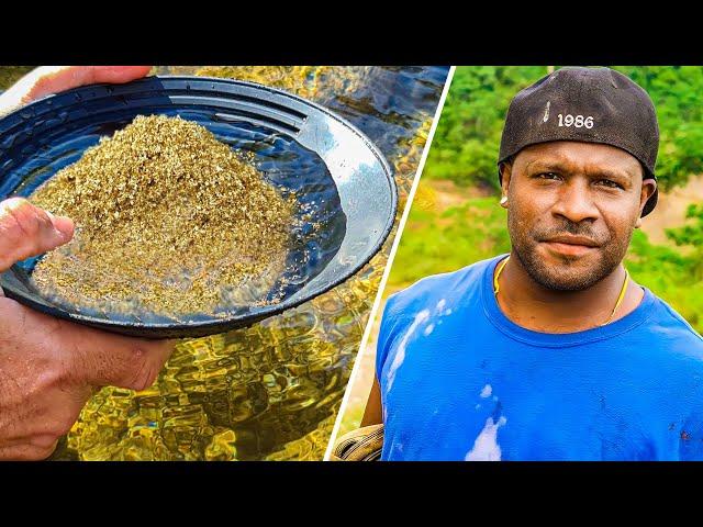 He Makes $3,000/Day Mining GOLD (Solomon Islands)