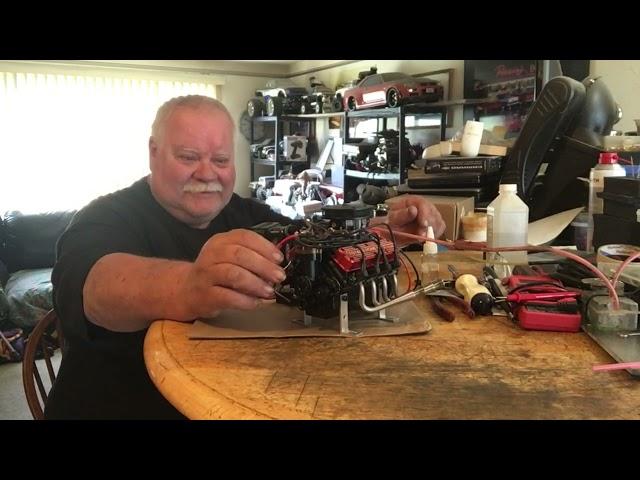 I’M BACK STARTING THE TOYAN V8!