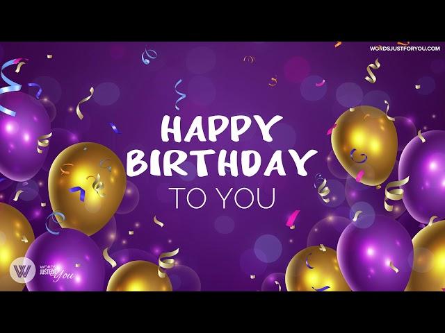 Animated Happy Birthday Gif with Sound Video for Whatsapp Facebook Twitter Instagram