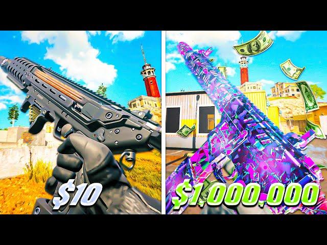 $10 vs $1,000,000 SMG Loadout In Rebirth Island