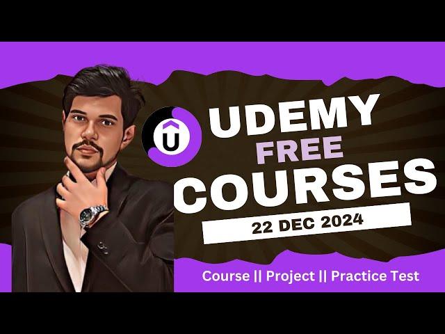 UDEMY Coupon Code 2024 || Udemy FREE Courses || How to Download Udemy Courses for FREE