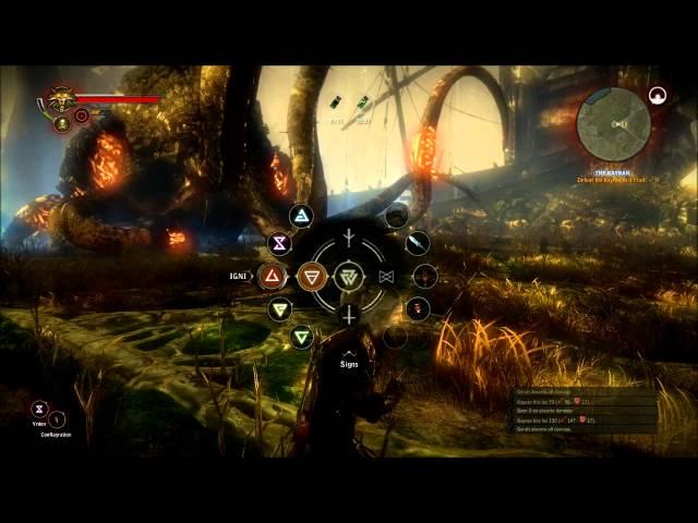 The Witcher 2 - Kayran Boss Fight Hard Walkthrough HD6970 Maxed Out 1600x900