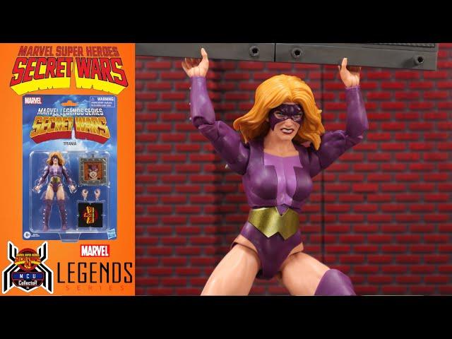 Marvel Legends TITANIA Mary MacPherran Retro Secret Wars 40th Anniversary Figure Review