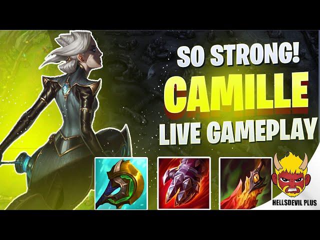 Camille Is So Strong If You Do This! - Wild Rift HellsDevil Plus Gameplay