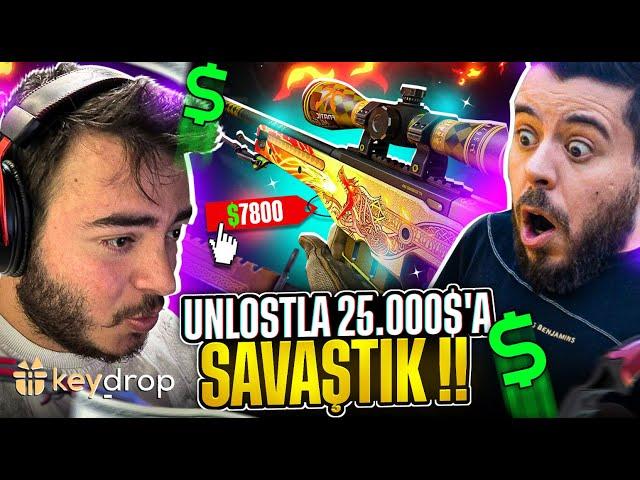 UNLOST İLE 25.000$ VS ATTIK !! - Keydrop Promo Code giveaways