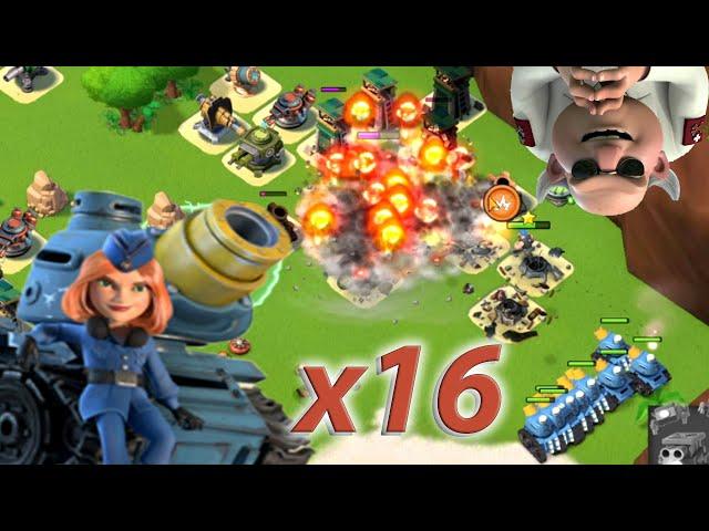 BOOM BEACH ТАНКИ ЛИВЕНЬ ПРОТИВ ДОКТОРА ТИ 2 часть